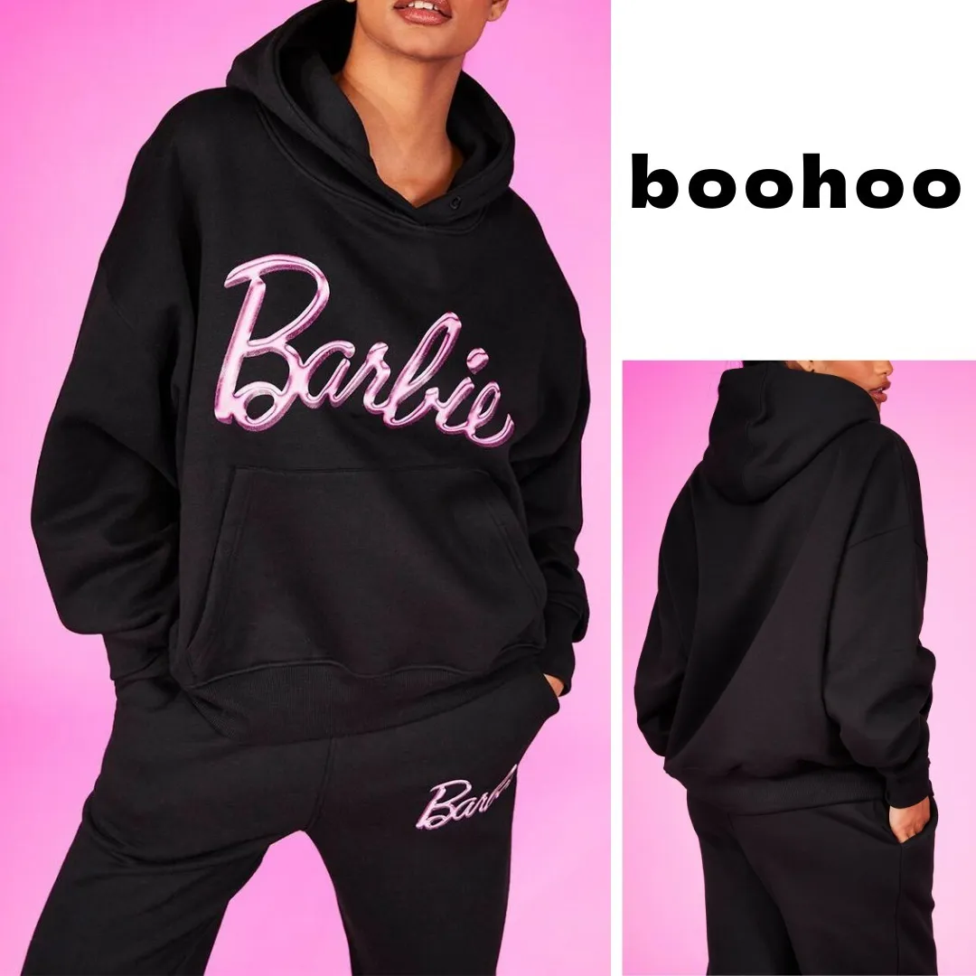 boohoo | Long Sleeves Oversized Logo | Street Style