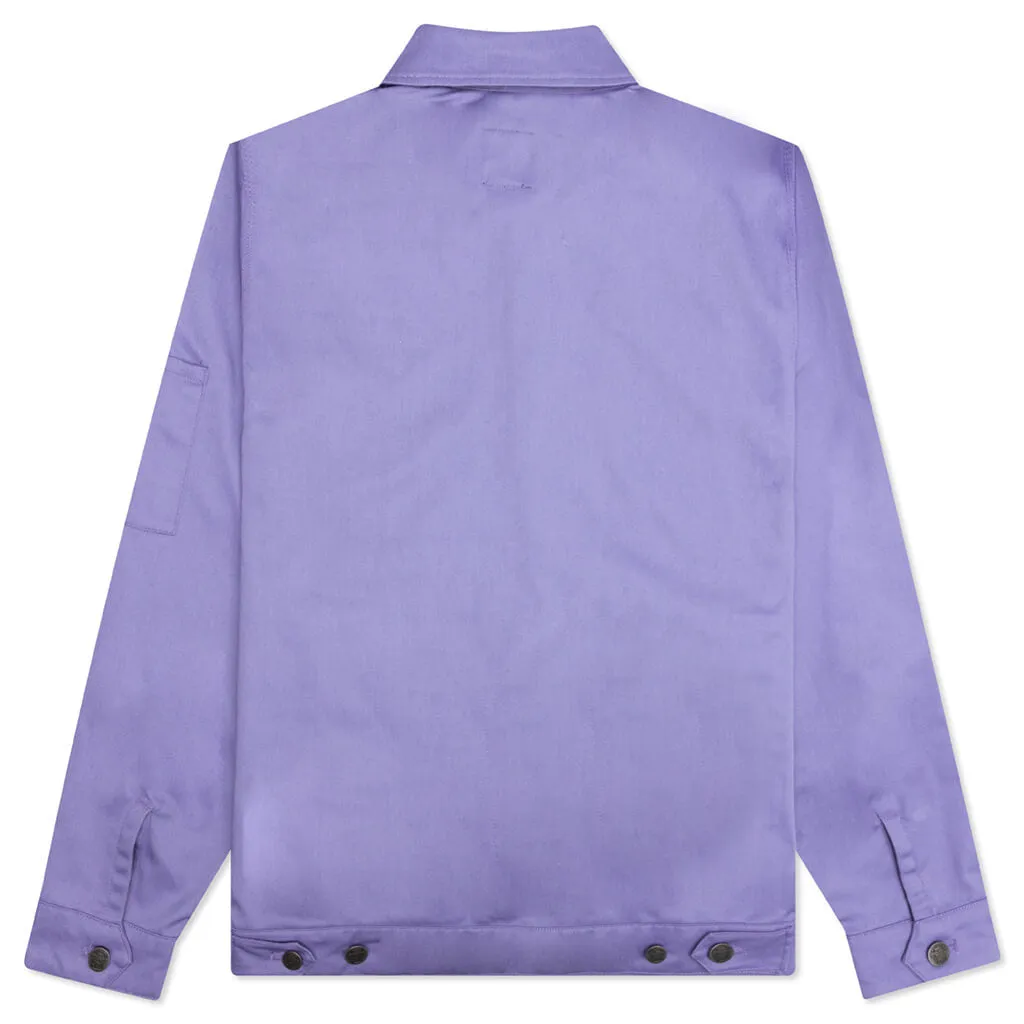 Brain Dead lavender violet Dyed Eisenhower Jacket - Dickies Garment