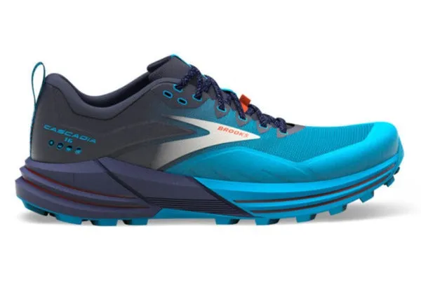 Brooks Cascadia 16 D Width - Peacoat/Atomic Blue Men's