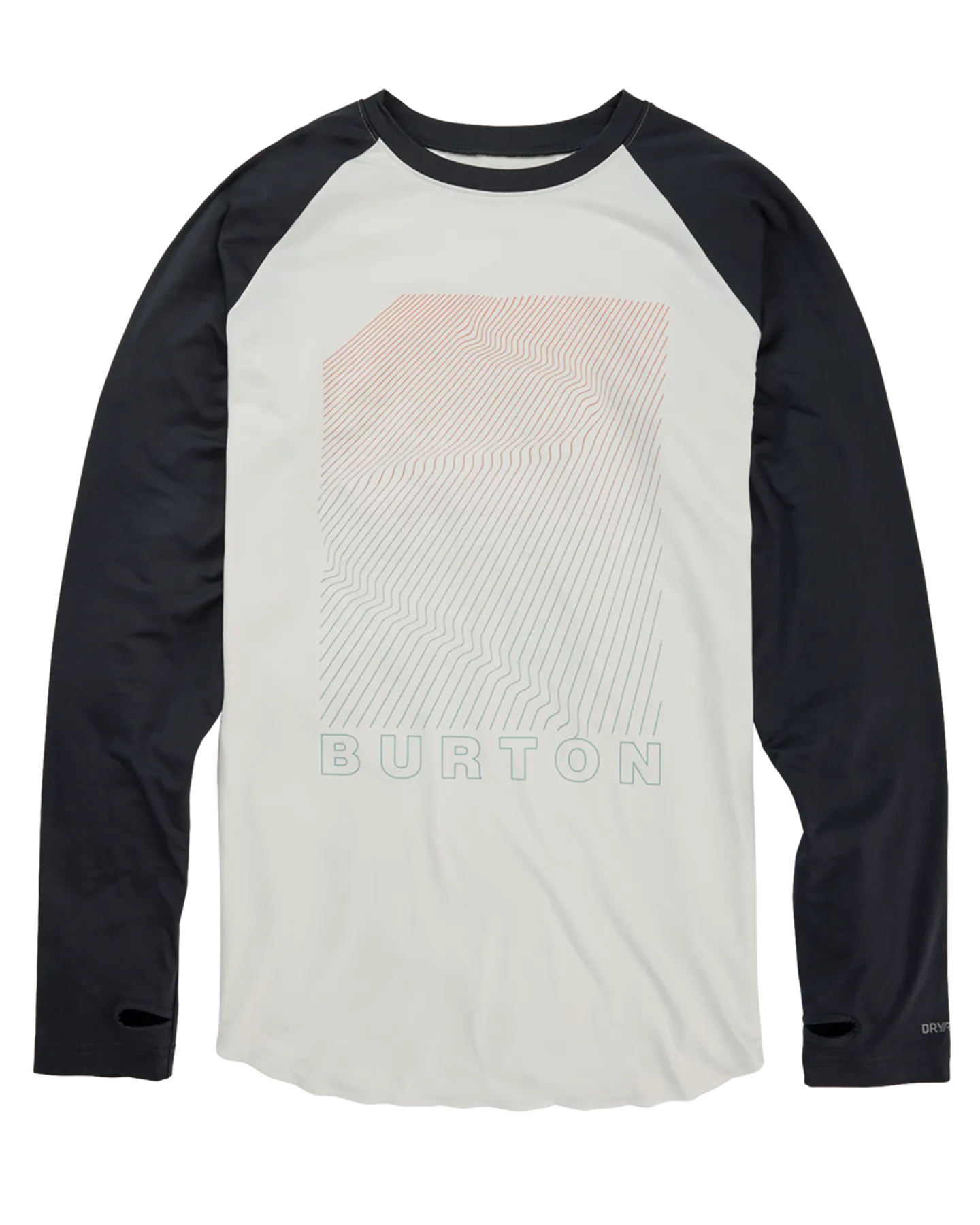 Burton T-Shirt Base Layer - True Black & Stout White