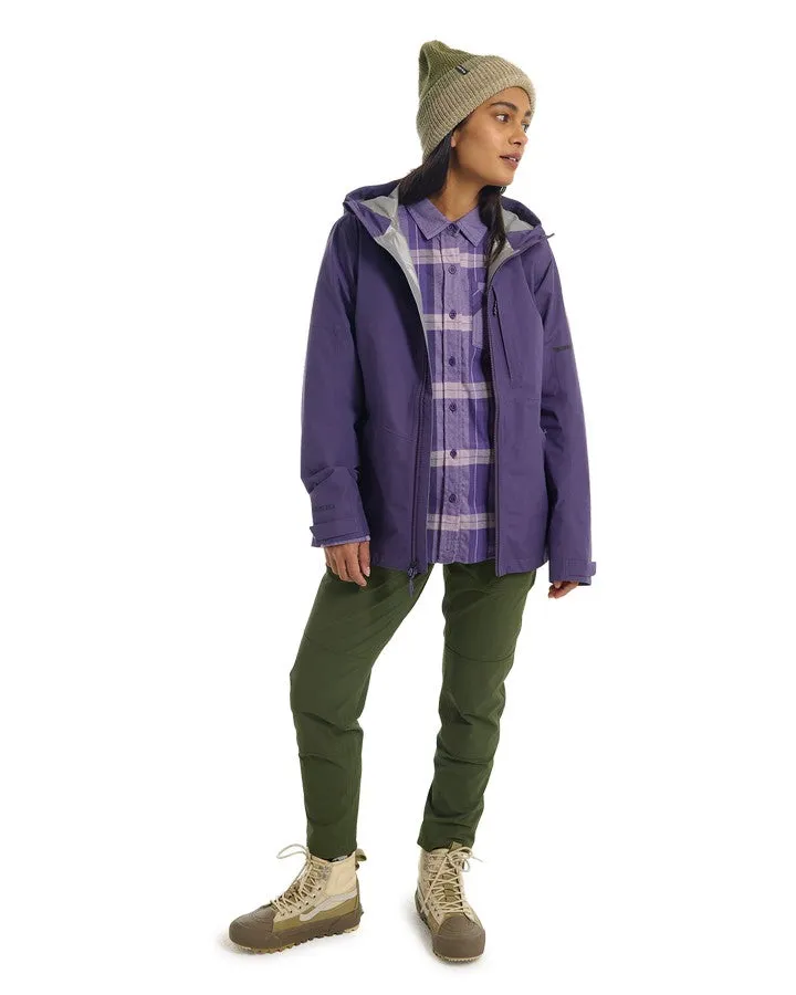 Burton Women's Multipath Jacket - Violet Halo - 2023, with Gore-Tex 2L