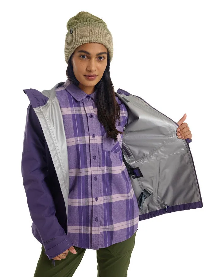 Burton Women's Multipath Jacket - Violet Halo - 2023, with Gore-Tex 2L