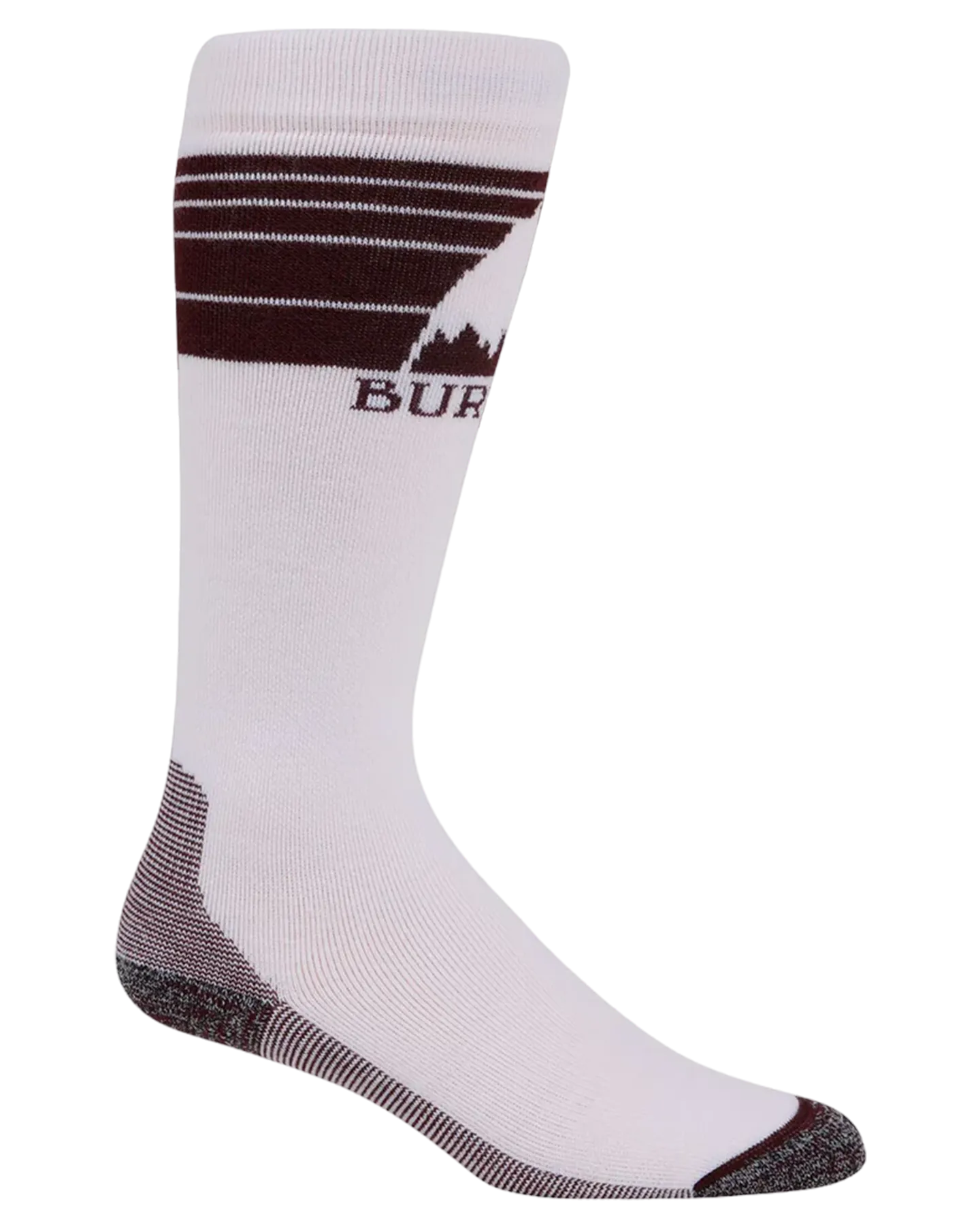 Burton women's socks - midweight emblem - white - stout.