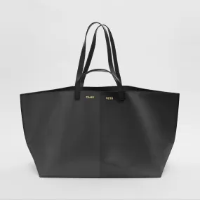 Cahu-Paris Pratique Bigout leather tote bag medium