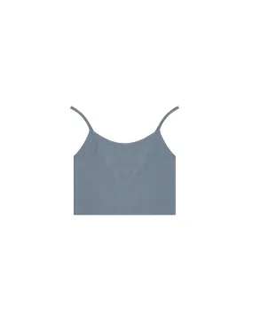 Cami Tank Top - Steel Blue