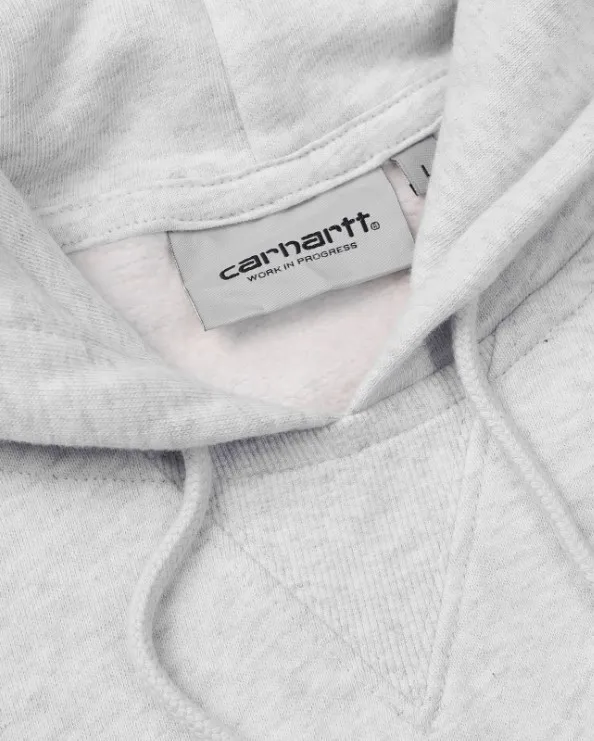 Carhartt Hoodies with Oversized Logo - Unisex Street Style Long Sleeves