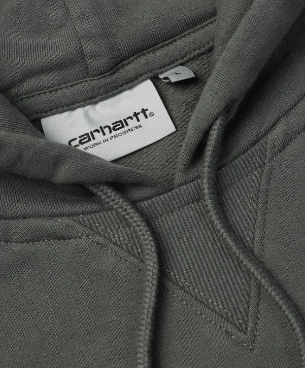 Carhartt Hoodies with Oversized Logo - Unisex Street Style Long Sleeves