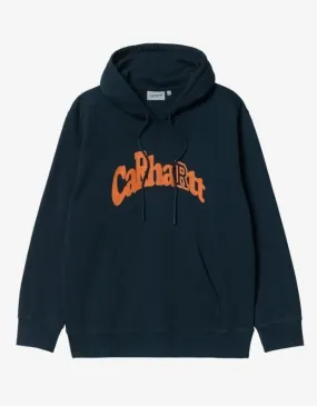 Carhartt Hoodies with Oversized Logo - Unisex Street Style Long Sleeves