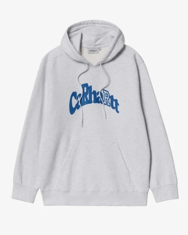 Carhartt Hoodies with Oversized Logo - Unisex Street Style Long Sleeves