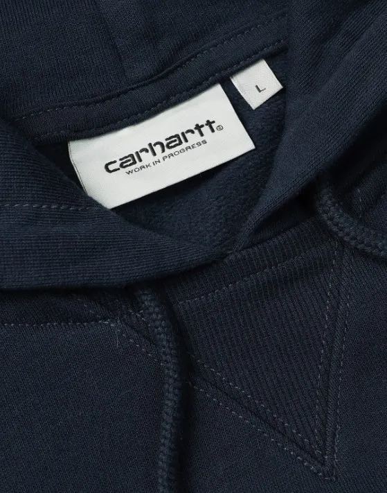 Carhartt Hoodies with Oversized Logo - Unisex Street Style Long Sleeves