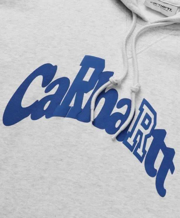 Carhartt Hoodies with Oversized Logo - Unisex Street Style Long Sleeves