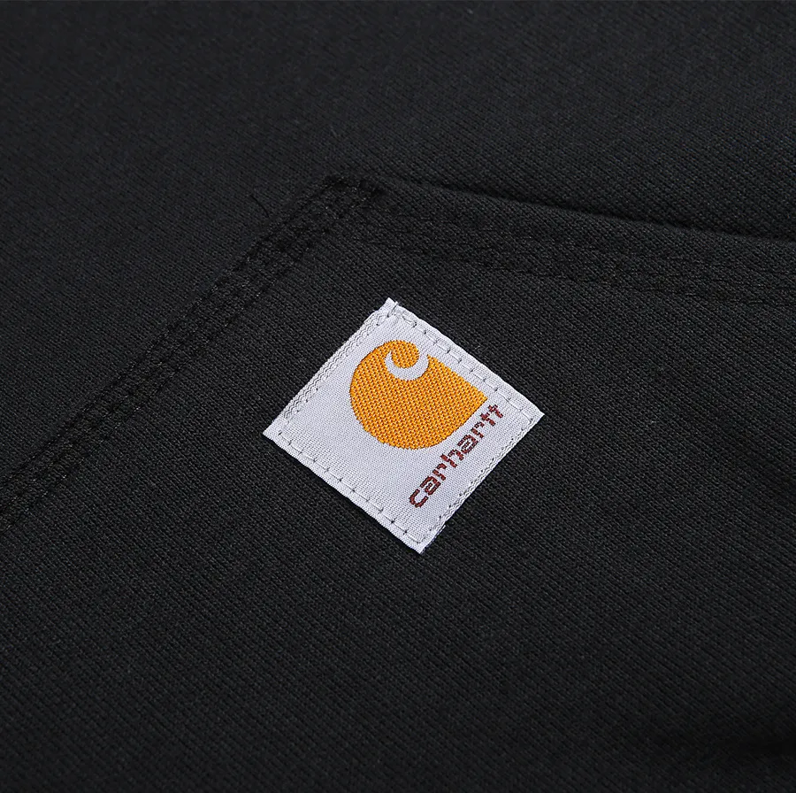 Carhartt Street Style Long Sleeve Cotton Logo Shirt