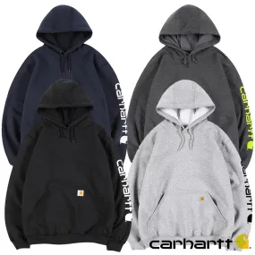 Carhartt Street Style Long Sleeve Cotton Logo Shirt