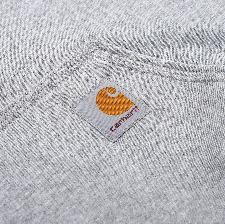 Carhartt Street Style Long Sleeve Cotton Logo Shirt