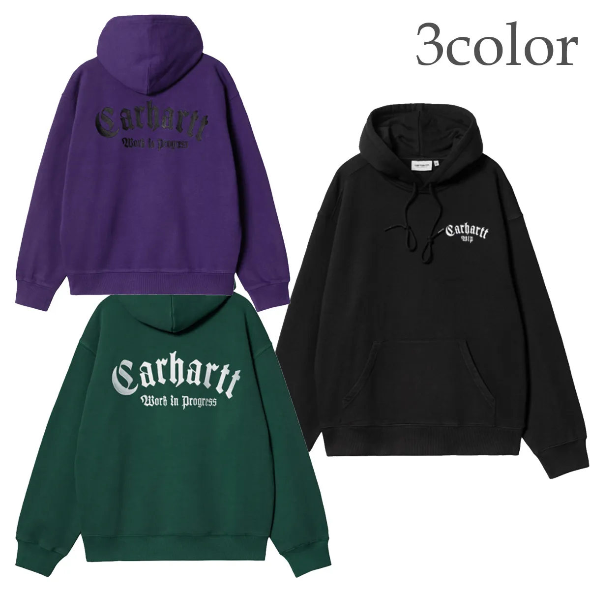 Carhartt Street Style Long Sleeves Plain Logo Hoodies | Unisex