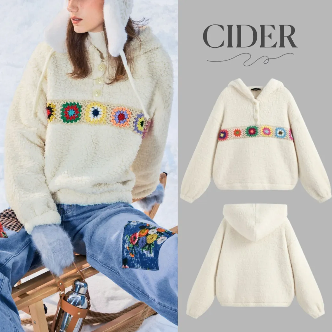 Cider Street Long Sleeves Shearling