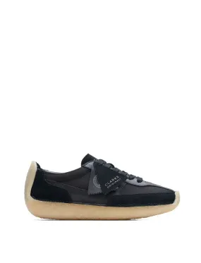 Clarks Natalie Run trainers for women in black.