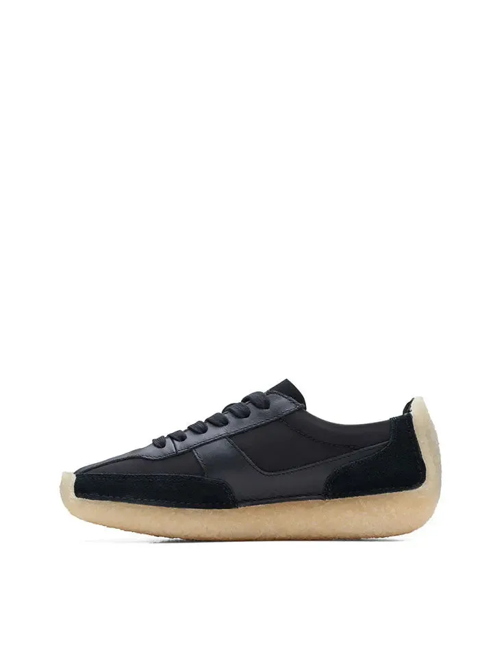 Clarks Natalie Run trainers for women in black.