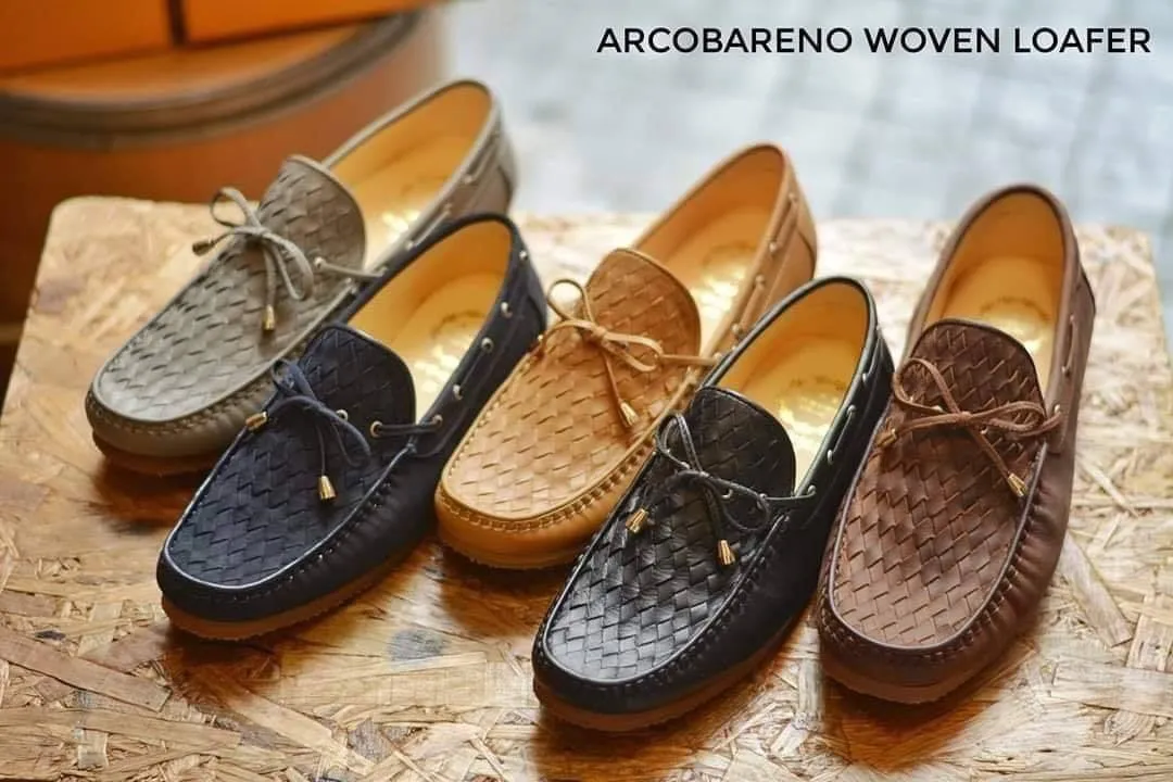 Classic Woven Loafer Beige - W821