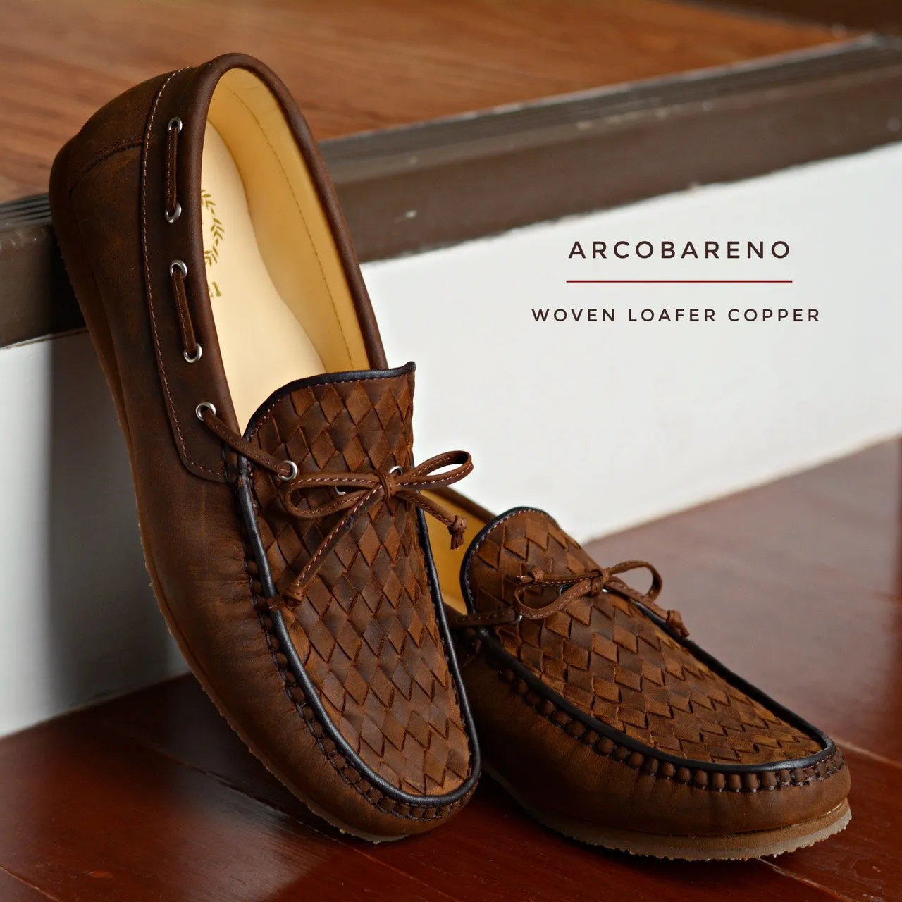 Classic Woven Loafer Nubuck Copper - buy online