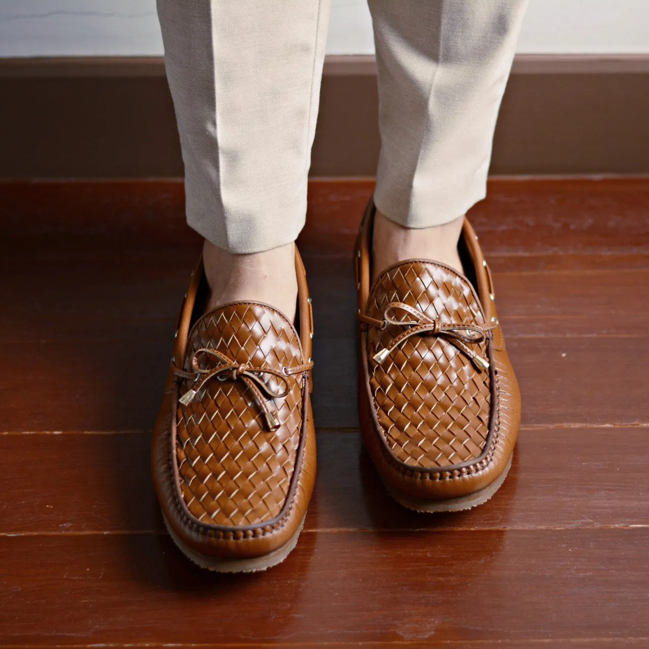 Classic Woven Loafer, Visky Brown