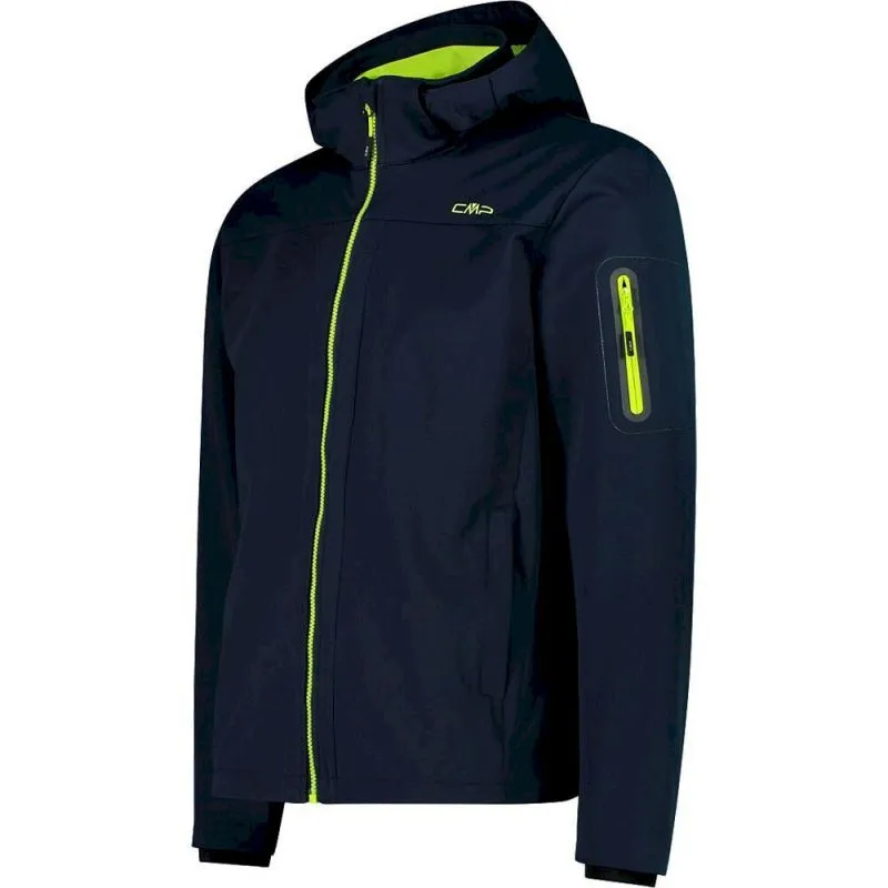 CMP Light Softshell Jacket with Detachable Hood - Men's