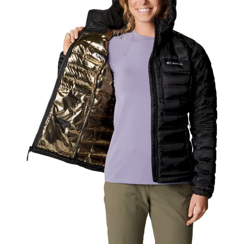 Columbia Pebble Peak Down Hooded Jacket - Piumino - Donna