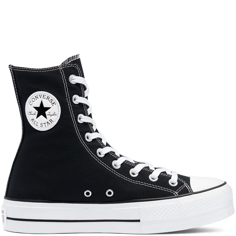 Converse CTAS Lift X-Hi Black/White/Black Sneakers 170522C