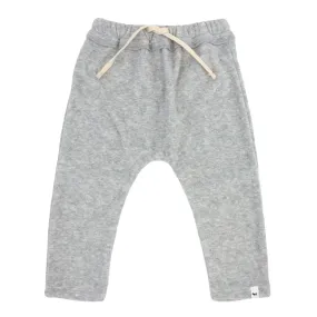 Cotton Terry Brooklyn Jogger Pants - Heather Gray