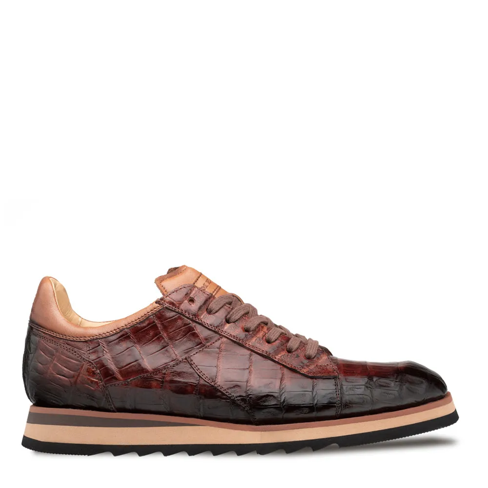 crocodile sport oxford with grid sole