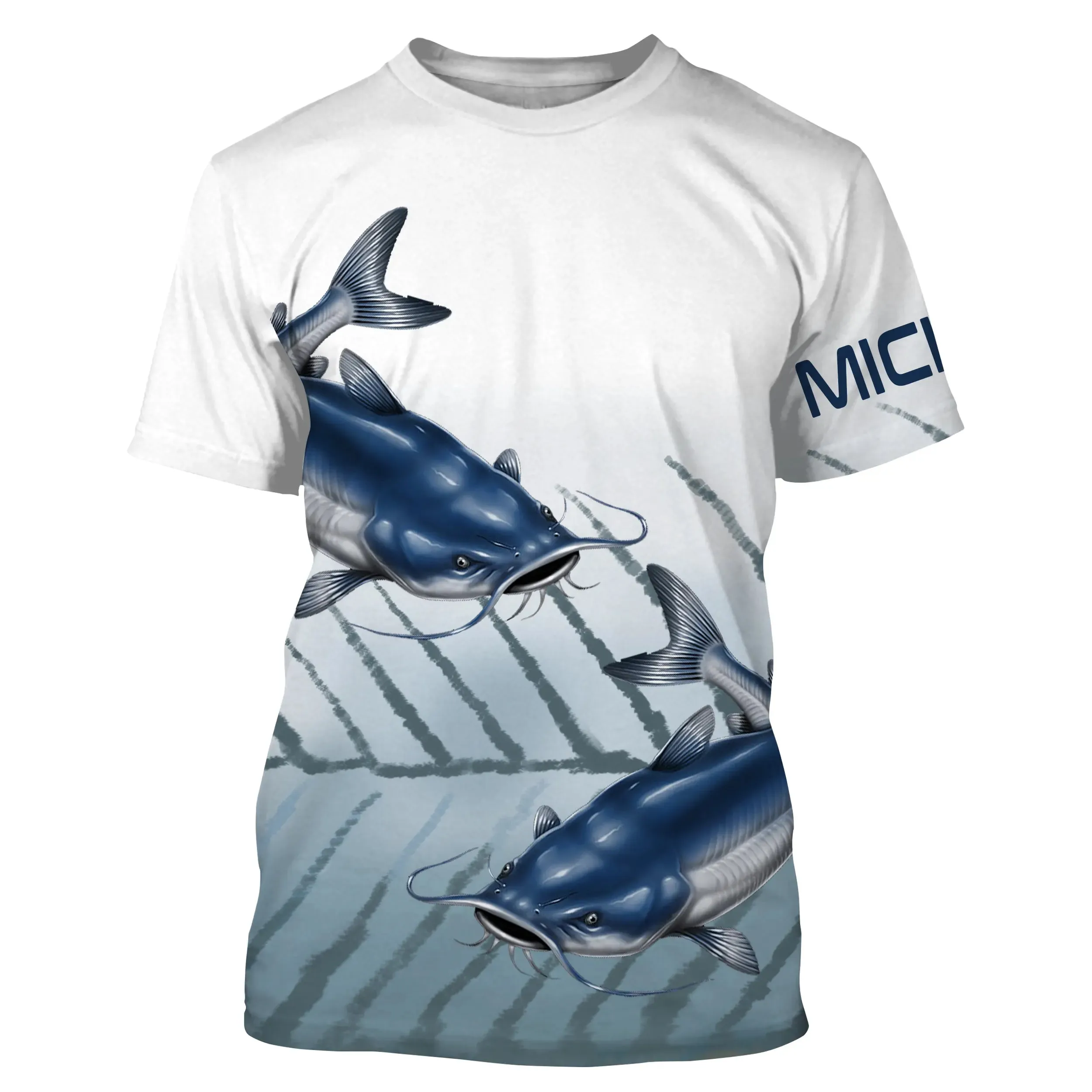 Custom Catfish Fishing UV Protection T-Shirt - Great Gift Idea for Anglers (CT06082222)