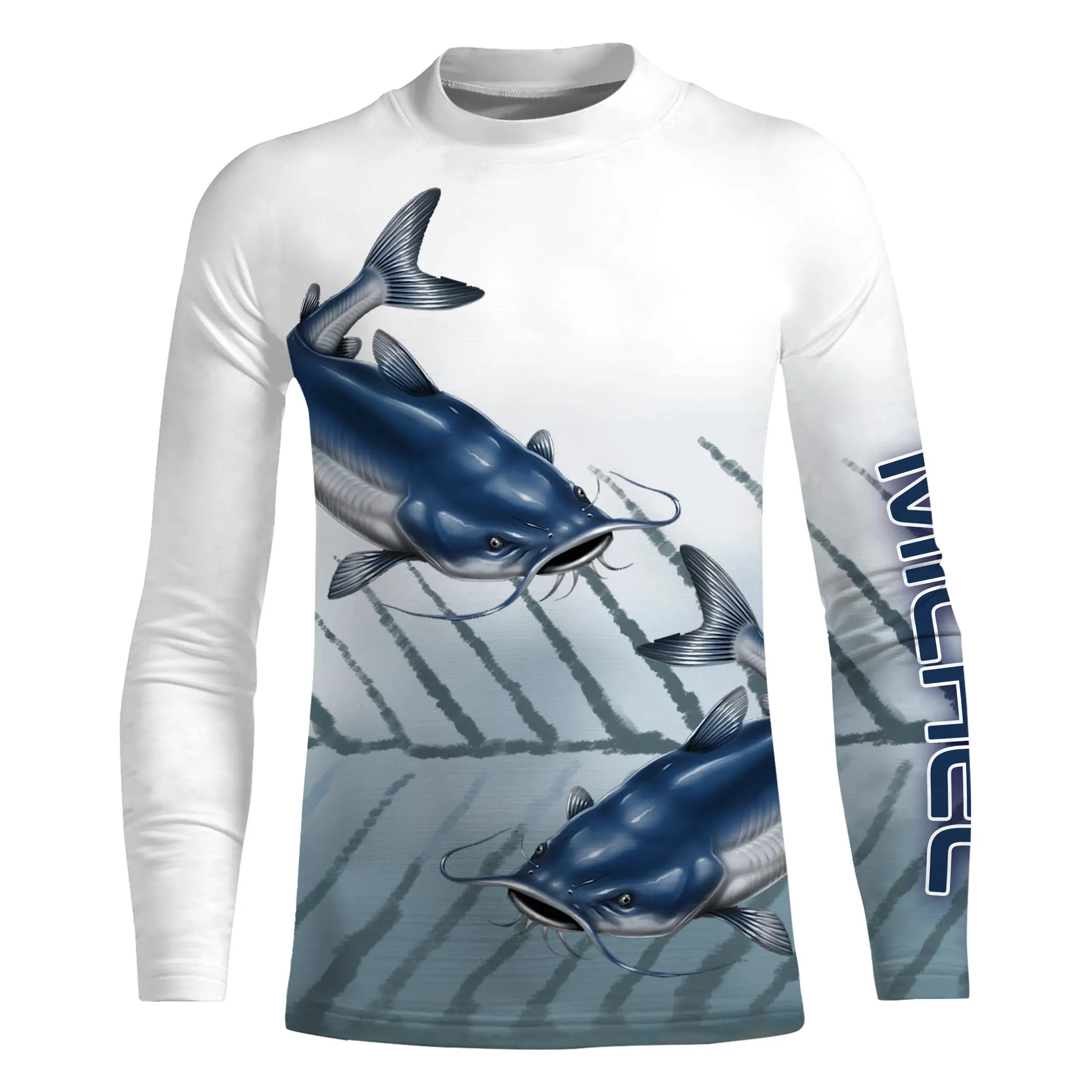 Custom Catfish Fishing UV Protection T-Shirt - Great Gift Idea for Anglers (CT06082222)