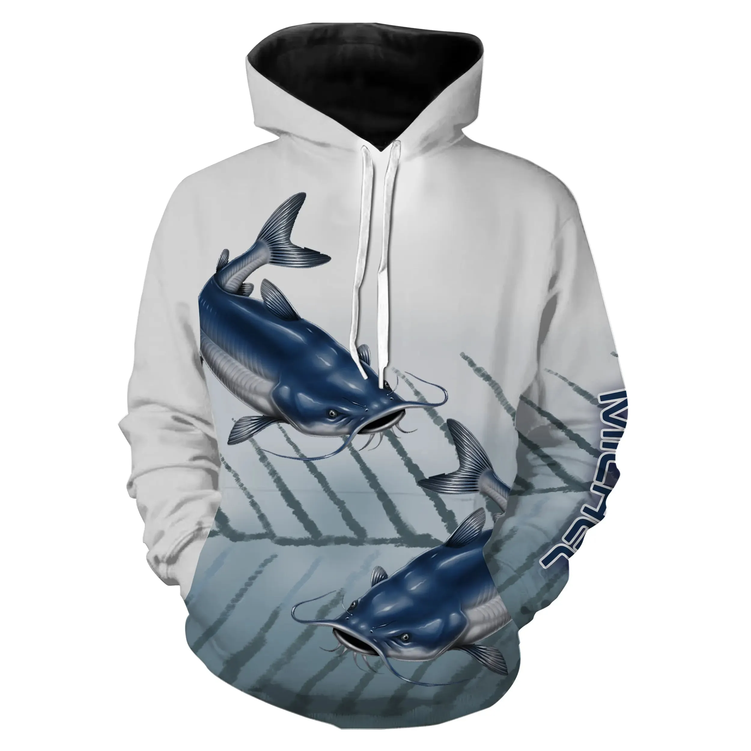 Custom Catfish Fishing UV Protection T-Shirt - Great Gift Idea for Anglers (CT06082222)