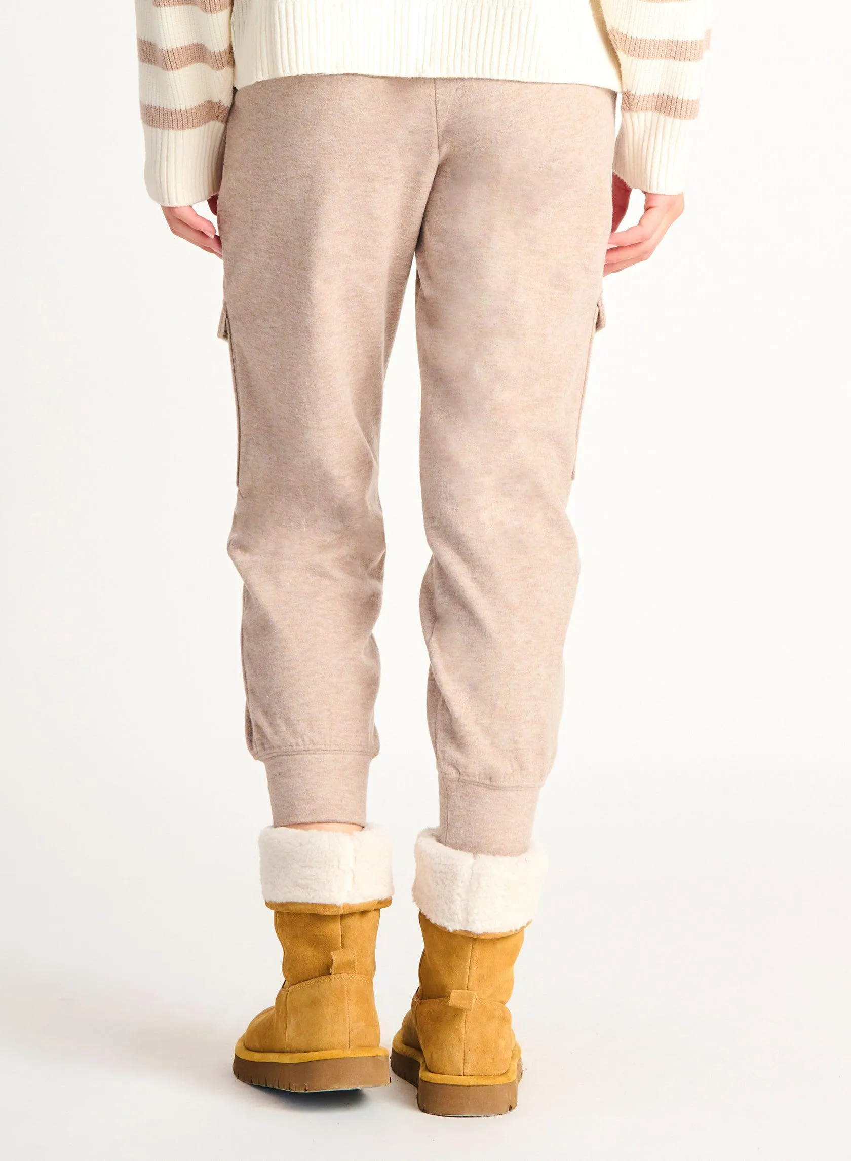 Dex Soft Cargo Joggers Oatmeal Melange