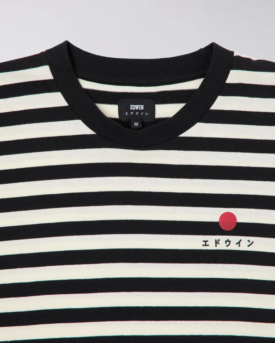 Edwin Striped T-shirt Black/White