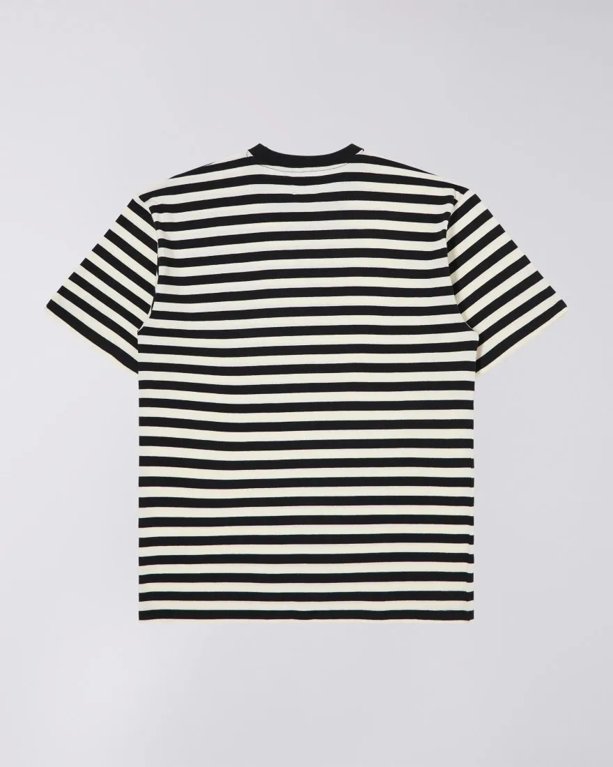 Edwin Striped T-shirt Black/White