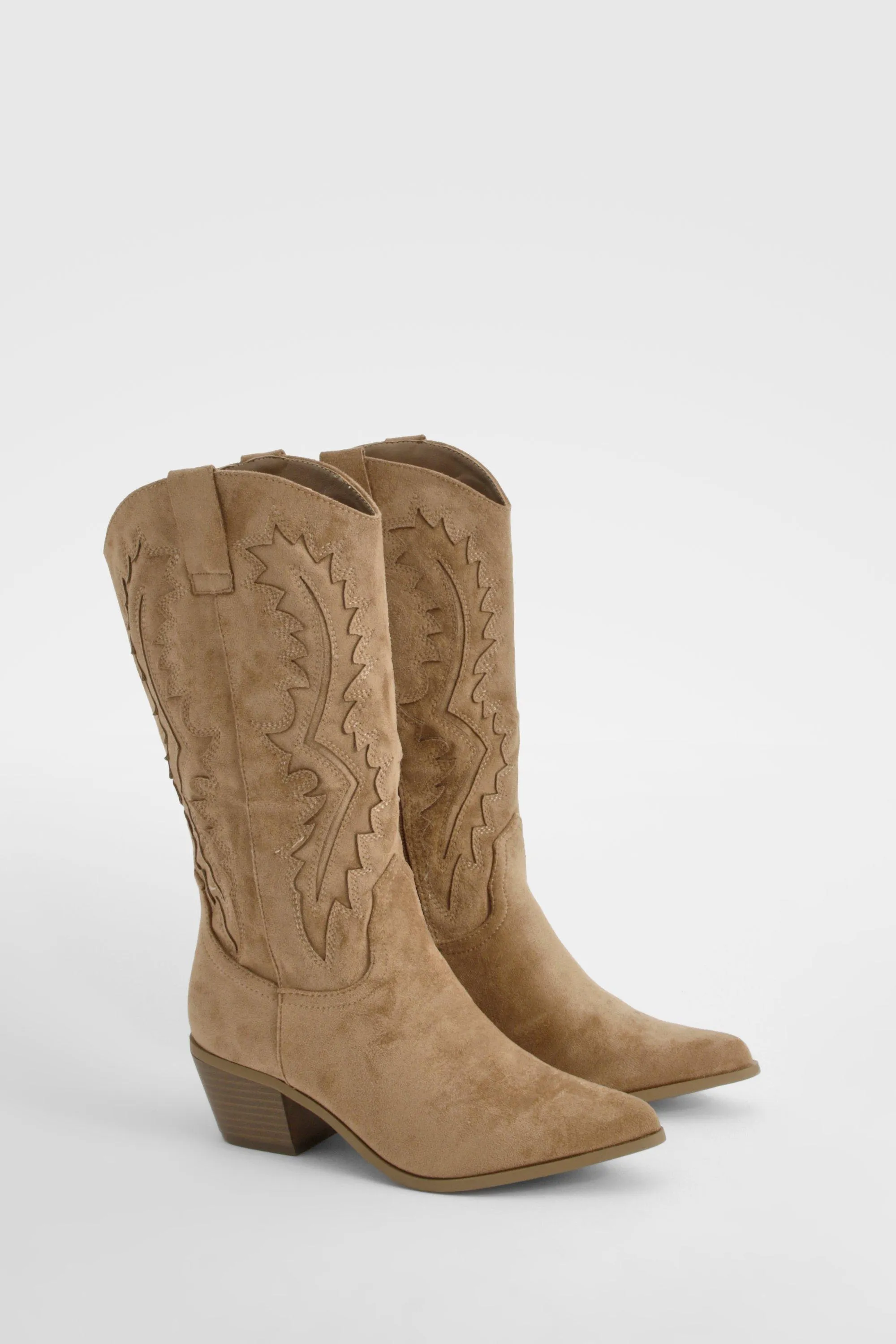 Embroidered Western Cowboy Boots