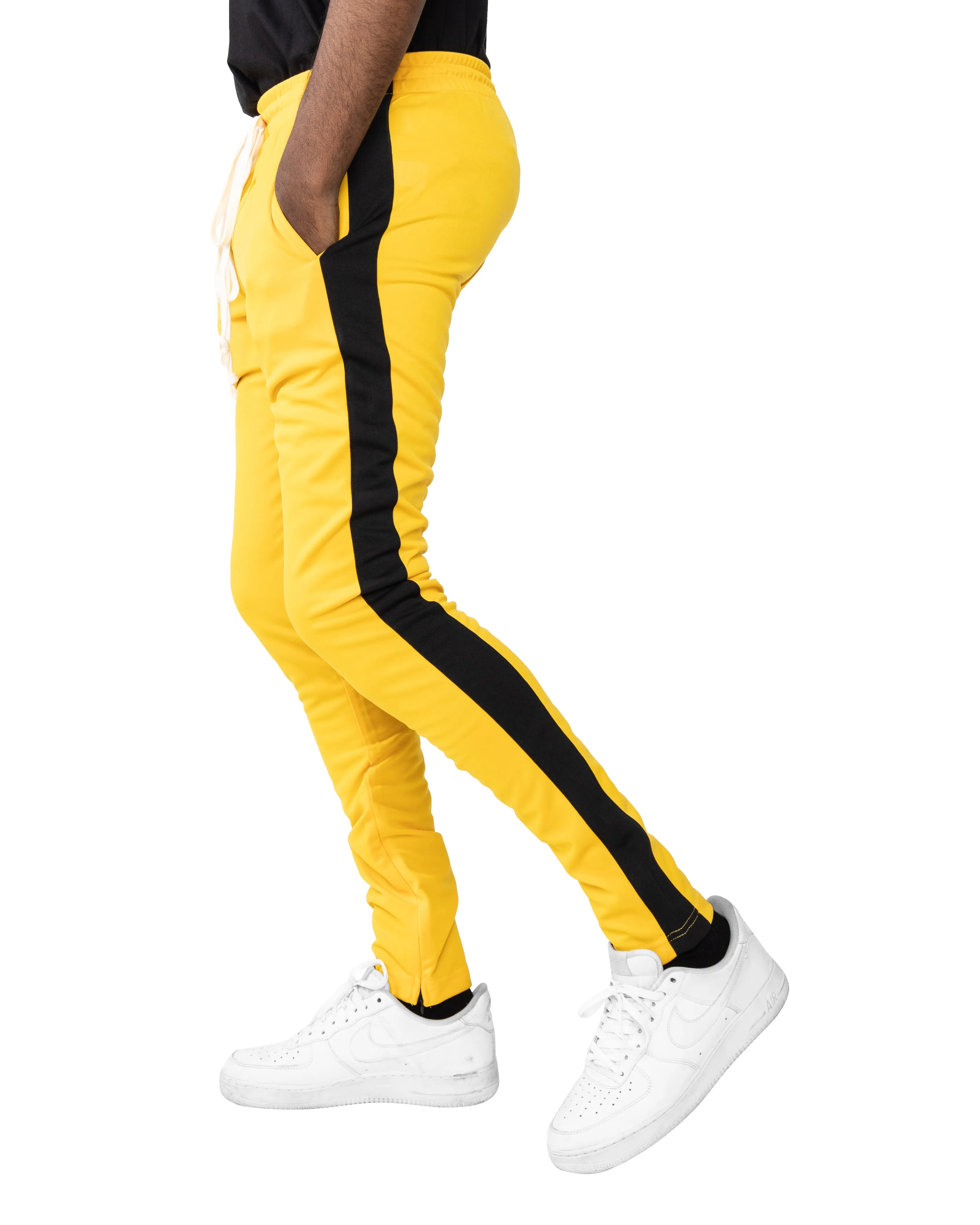 EPTM Yellow Black Track Pants