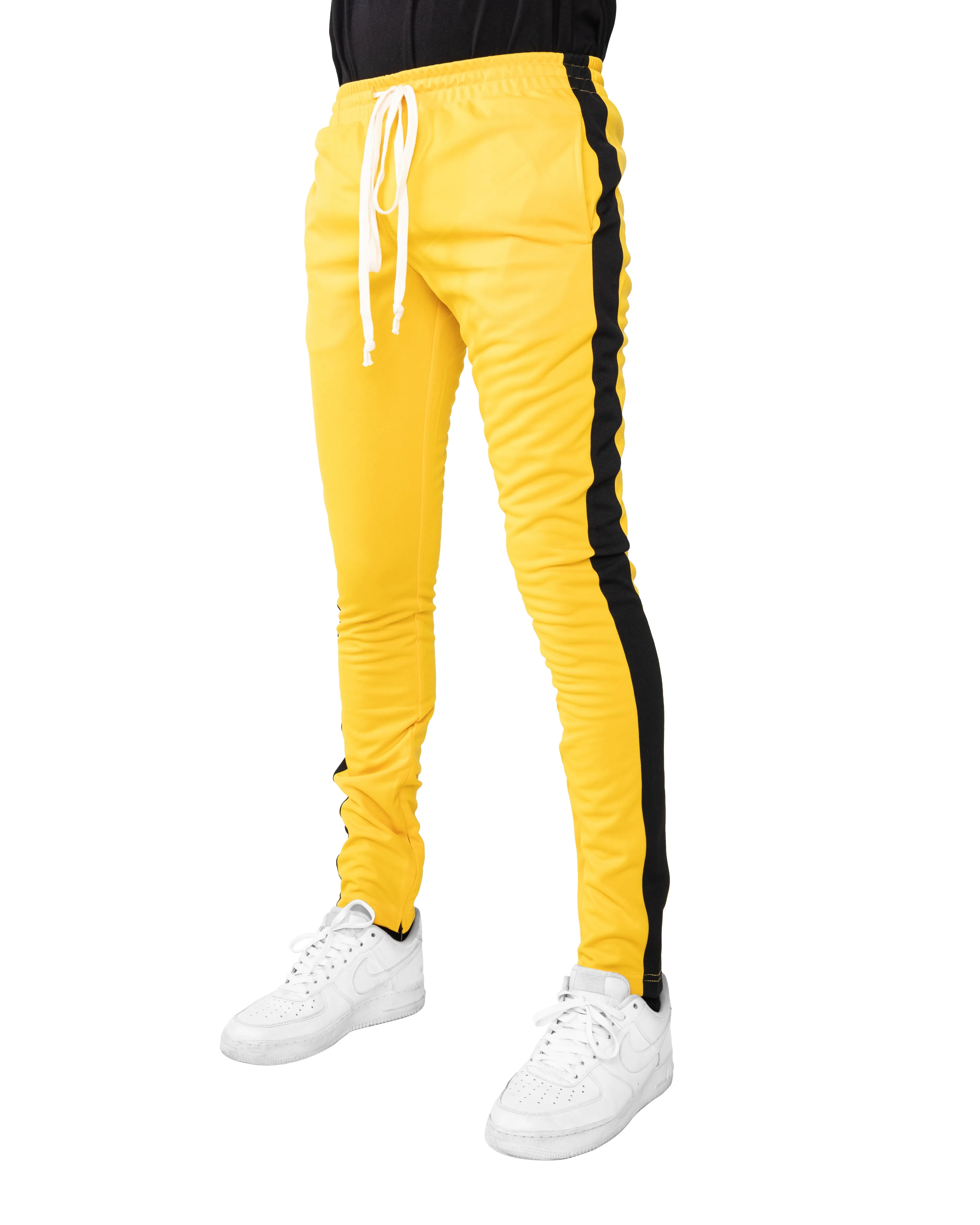 EPTM Yellow Black Track Pants