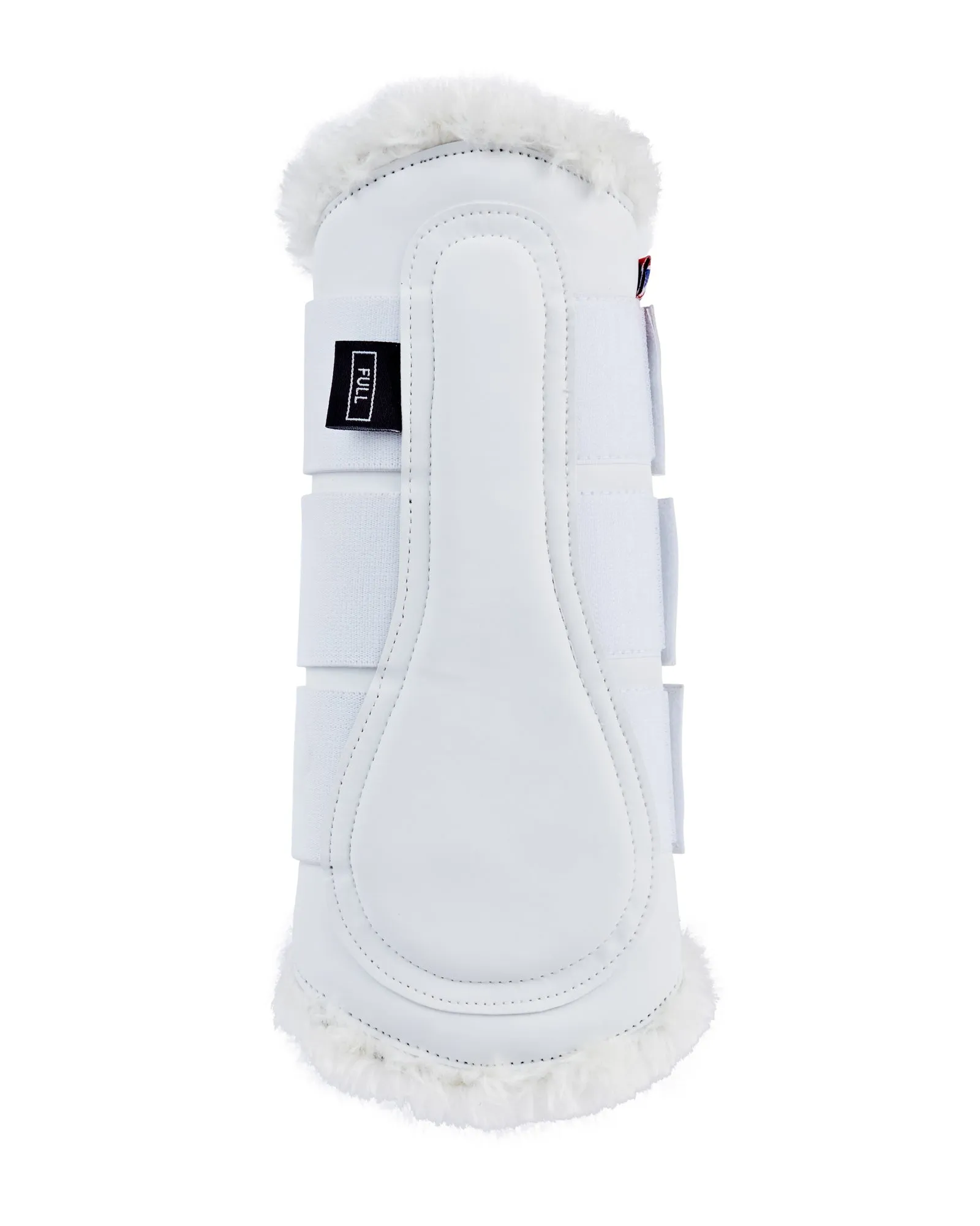 Eqcouture Symmetry WoolTech Brushing Boots - CHALK (WHITE)