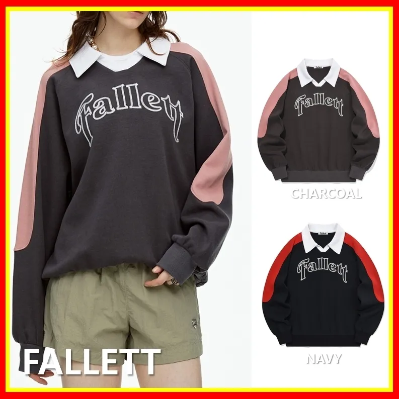 Fallett | Long Sleeves Hoodies & Sweatshirts for Unisex Street Style