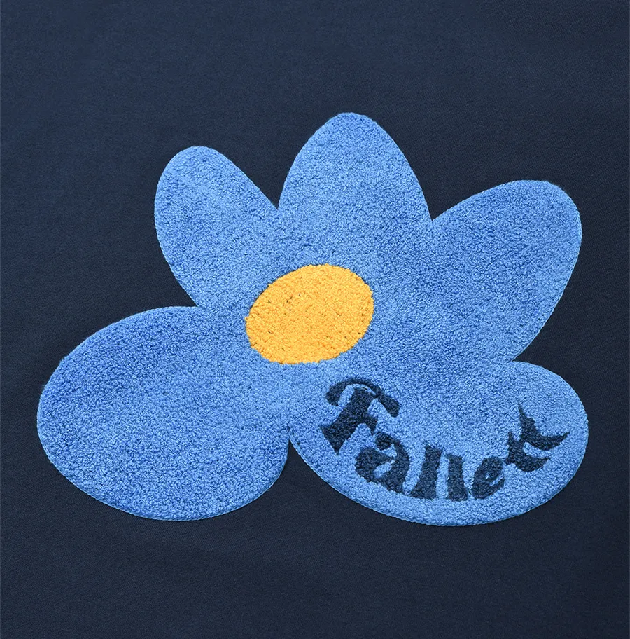 Fallett | Street Style Hoodies & Sweatshirts with Flower Pattern Logo