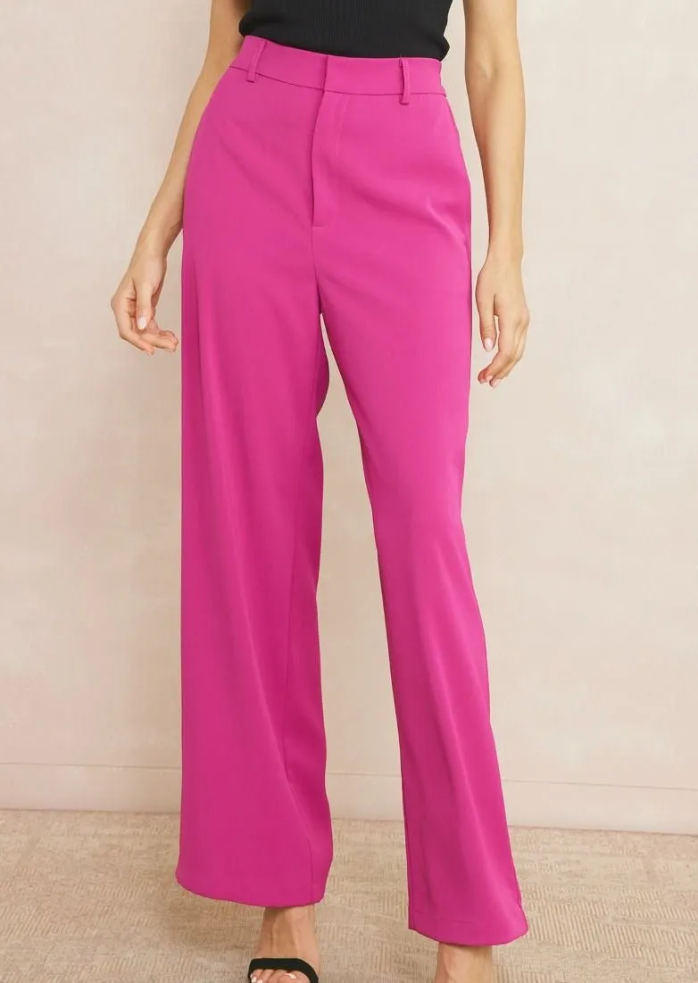 FINAL SALE - Boss Vibes Wide Leg pant- 2 colors!