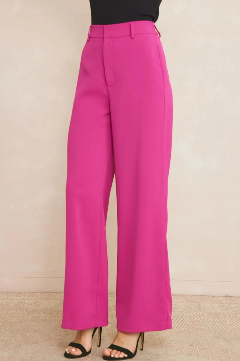 FINAL SALE - Boss Vibes Wide Leg pant- 2 colors!