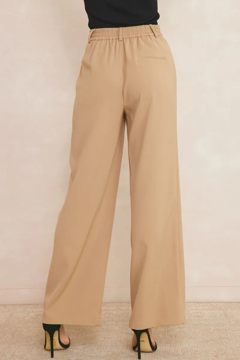 FINAL SALE - Boss Vibes Wide Leg pant- 2 colors!