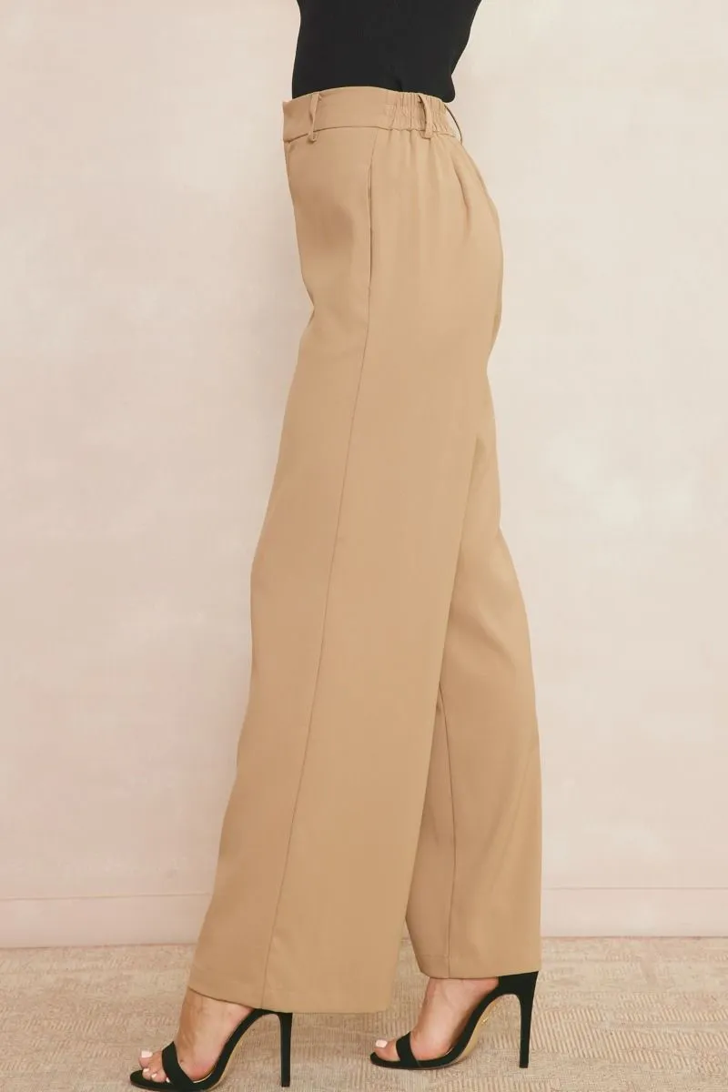 FINAL SALE - Boss Vibes Wide Leg pant- 2 colors!