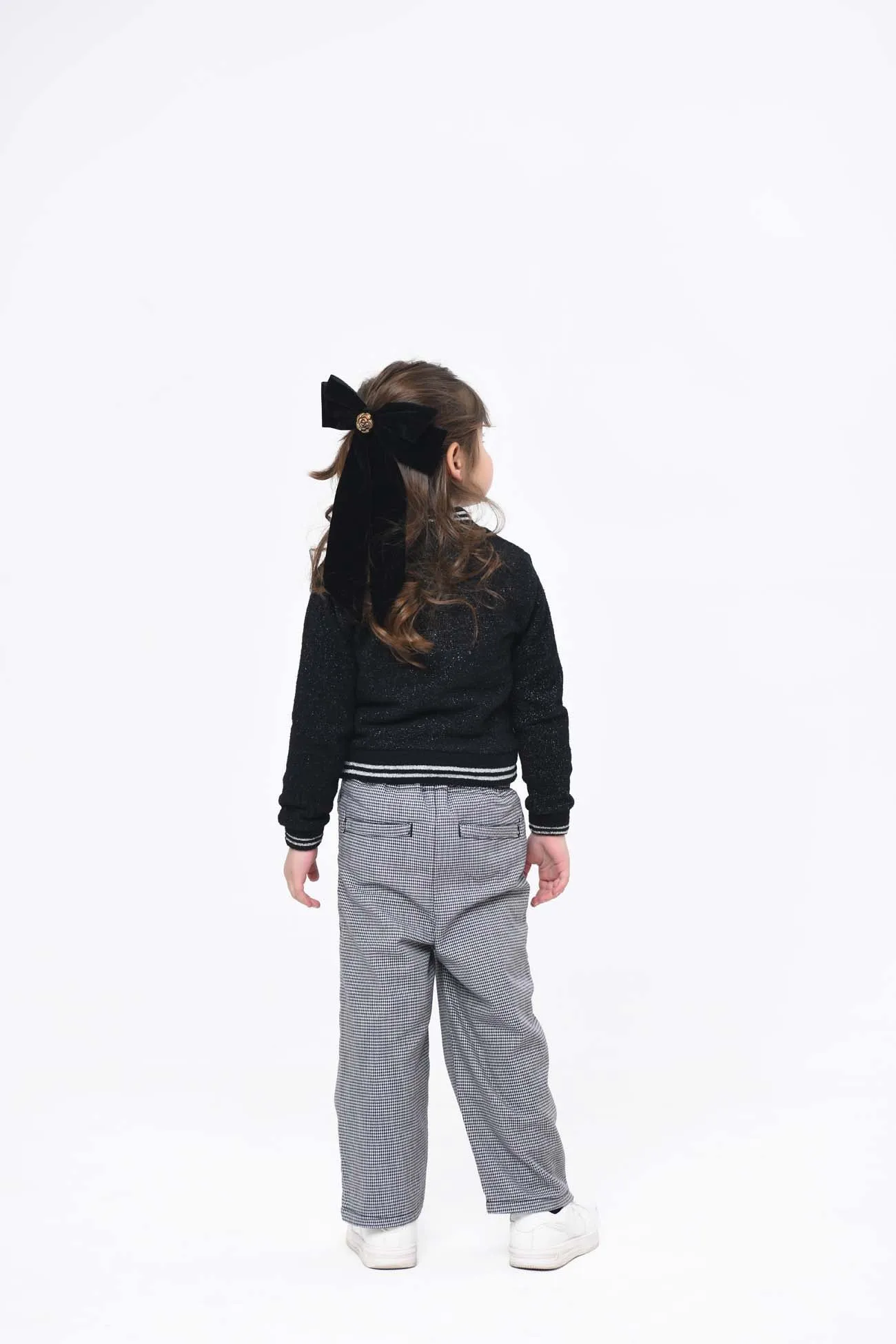 Flare Leg Elastic Waist Pants