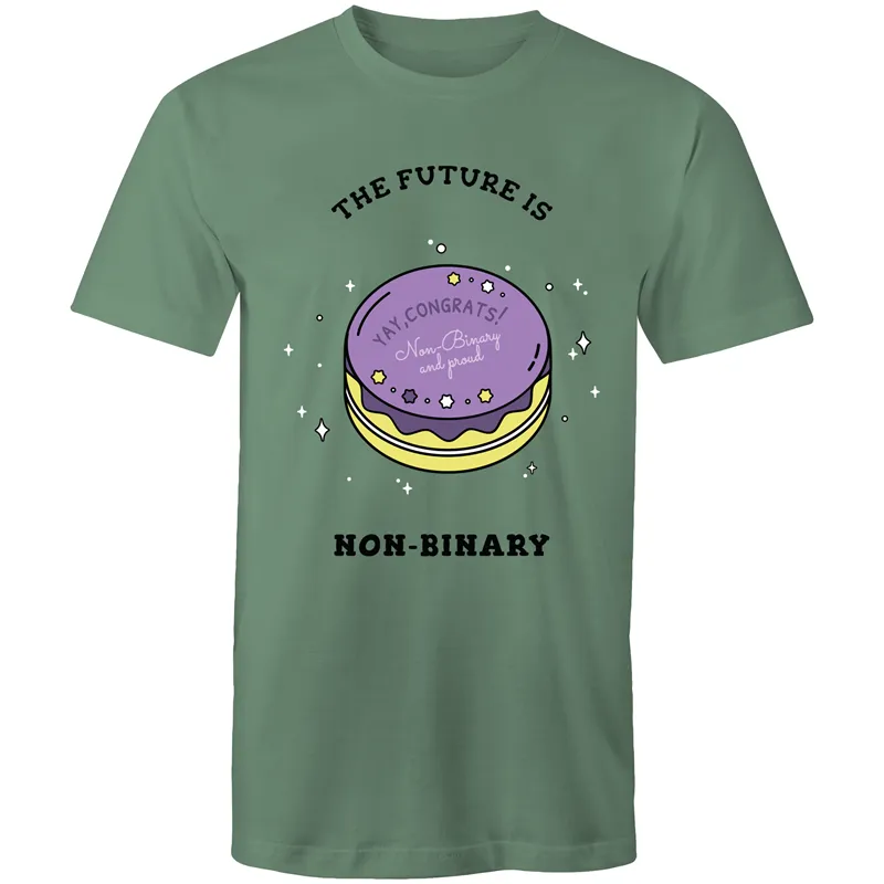 Future Non Binary Cake T-Shirt Unisex NB006