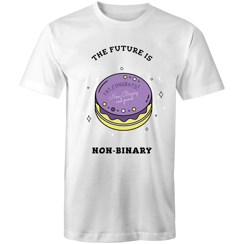 Future Non Binary Cake T-Shirt Unisex NB006