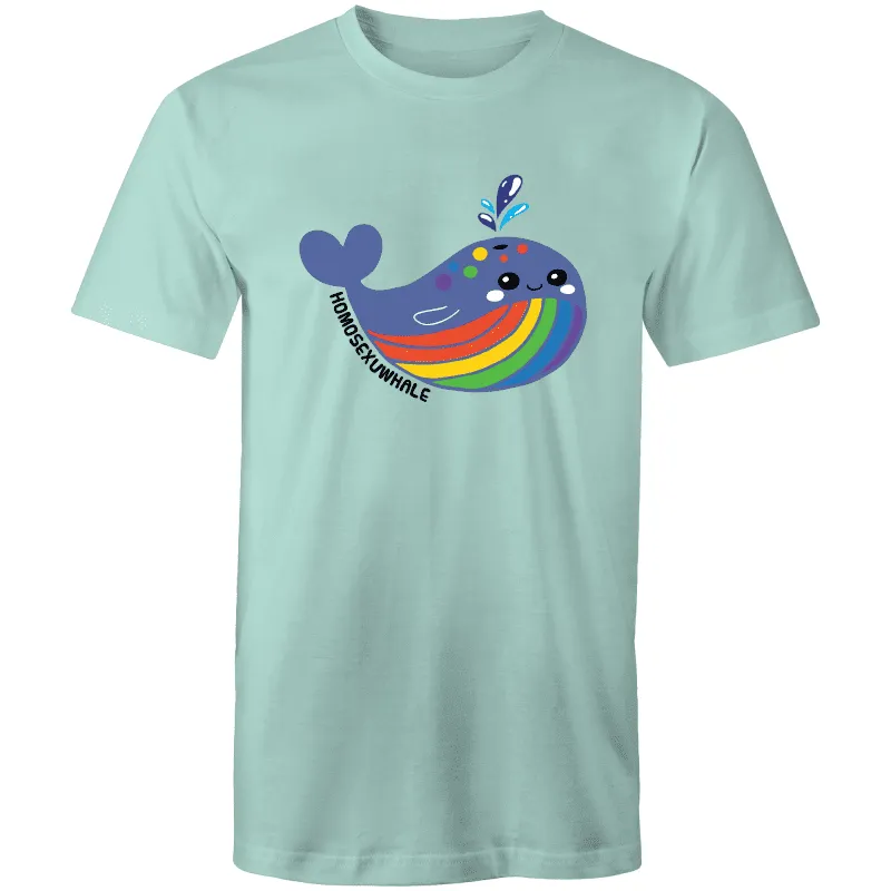 Gay Whale T-Shirt Unisex (Large Size)